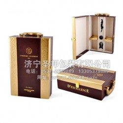 山東哪里有生產(chǎn)制作皮盒，皮箱，皮質(zhì)包裝盒的廠家？濟(jì)寧圣邦包裝