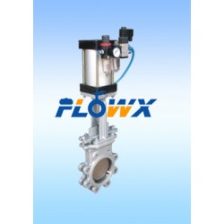 氣動快速切斷插板閥  電動粉料刀形閘閥，電動滑板閥