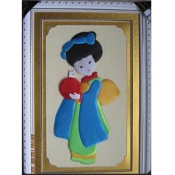 上等立體粘貼畫(huà)布娃娃系列，信譽(yù)好的立體粘貼畫(huà)由匯然貿(mào)易提供