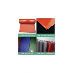 氟橡膠涂覆玻纖布，高溫布硅膠布，防火阻燃四氟布