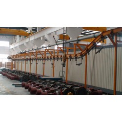 靜電噴塑機(jī)廠家直銷，防脫絲流水線報(bào)價(jià)，現(xiàn)貨供應(yīng)酸洗線