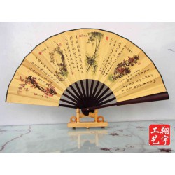 扇子定制，折扇生產(chǎn)廠家，供應(yīng)絹布扇子廠家