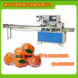 江西臍橙枕式包裝機(jī)，贛州蜜桔多功能包裝機(jī)，水果自動包裝機(jī)