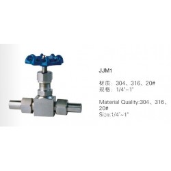 不銹鋼針型閥，JJM1-1.6/32P型不銹鋼針型閥廠家