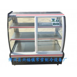 博興雙開門蛋糕柜哪家質(zhì)量好：想買價位合理的雙開門蛋糕柜，就來常雪制冷設(shè)備