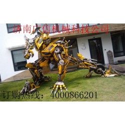 廣信機(jī)械供應(yīng)具有口碑的變形金剛模型，大型變形金剛模型出租