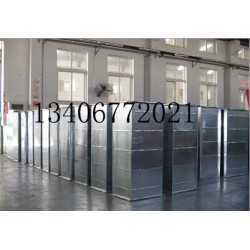 銘源空調(diào)設(shè)備廠專業(yè)制作安裝鍍鋅板通風(fēng)排煙管道，共板法蘭風(fēng)管
