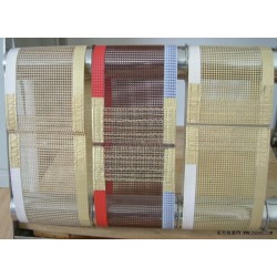 廠家直銷各種規(guī)格鐵氟龍耐高溫網帶  2*2.5MM烘干機網帶