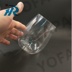 供應(yīng)錐形塑料酒杯，PET紅酒杯