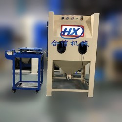 1010推車轉(zhuǎn)盤(pán)模具噴砂機(jī)