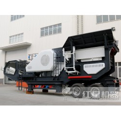 高效率、低成本—車載一體移動石料破碎機(jī)