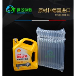 4L機油袋抗壓集裝箱充氣柱袋充氣袋環(huán)?？爝f防震緩沖氣泡柱