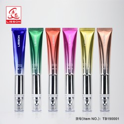 立鑫化妝品PE軟管，無極振動眼霜軟管，每套15元