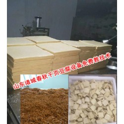 哪里有切絲不斷的千頁豆腐切絲機(jī)，一次成型千頁豆腐切絲機(jī)