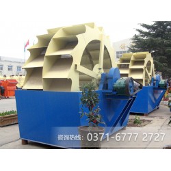 中型輪式洗砂機(jī)每小時(shí)洗沙能力如何？如何將沙洗凈？ZDD79
