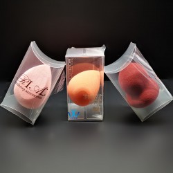廠家熱銷(xiāo)PVC化妝蛋包裝盒，防刮花PET膠盒，pp塑料制品