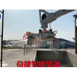 碼垛機(jī)器人逐步取代傳統(tǒng)人工，成為砂漿碼垛新選擇